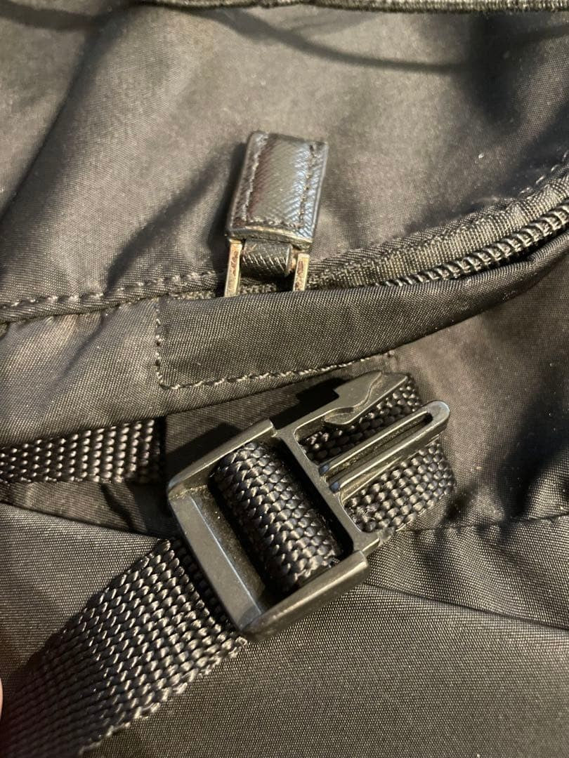 PRADA Black Backpack Nylon #QYFNOB