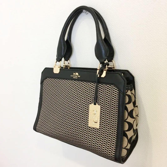 Coach shoulder bag/tote bag, Luxury Signature. #QY85J4