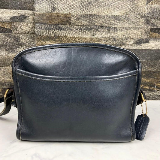 Classic Old Coach Leather Shoulder Bag 9087 #QY4Q4O