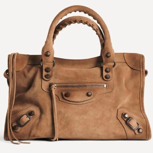 Balenciaga Le City Suede Bag #QY9W1R