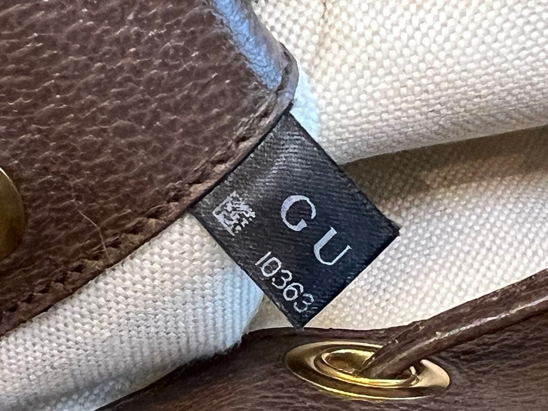 GUCCI Jumbo GG 678829 Canvas Leather Backpack Beige #QYHD3L