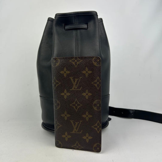 Coach Old Coach Shoulder Bag, Drawstring, Leather, Black, 9984 #QY3FZN
