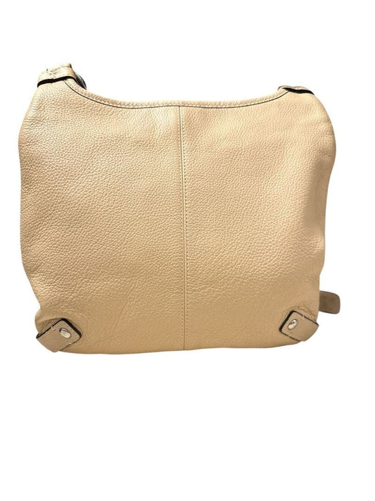 COACH Old Coach Shoulder Bag, Leather, Beige #QYF89N