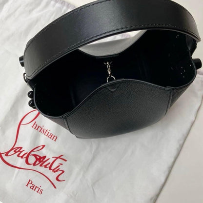 Christian Louboutin Black Tote Bag Used Mint #QYIV51
