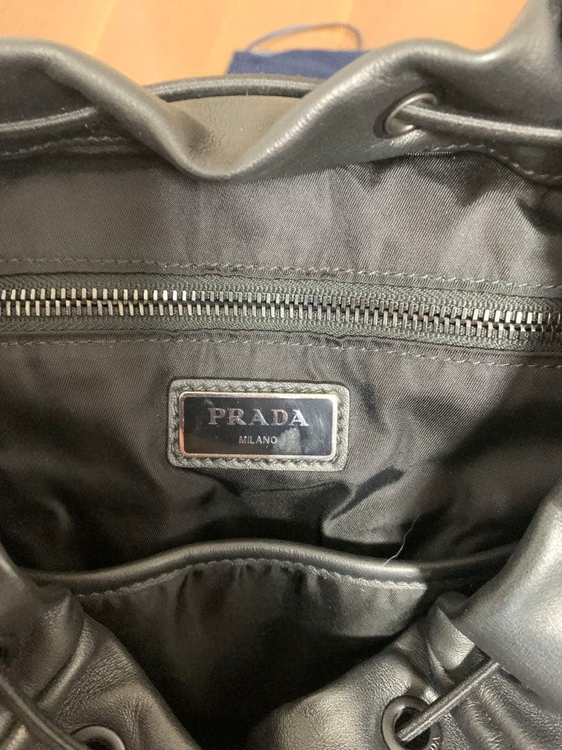PRADA 2VZ135 Backpack Black Leather #QYCNZB