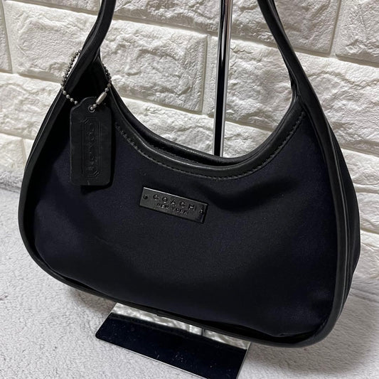 COACH Old Coach Ergo 6202 One Shoulder Bag, Black #QY2LC2