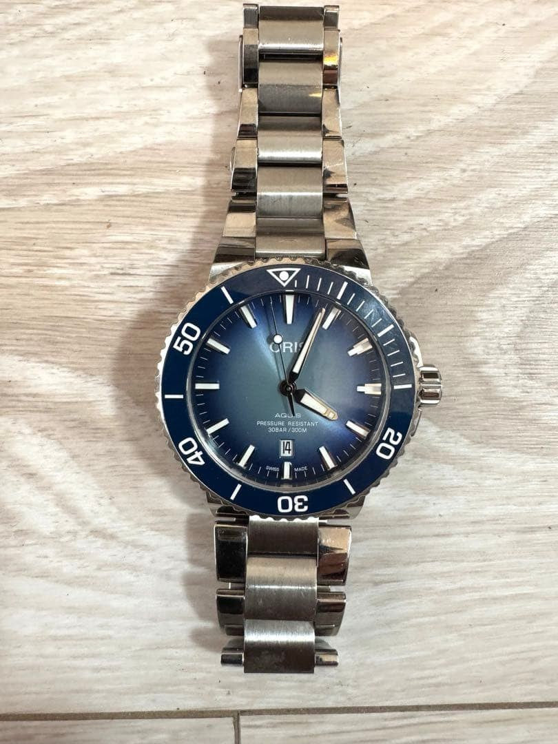 ORIS Aquis Date Lake Baikal #QYE6BC