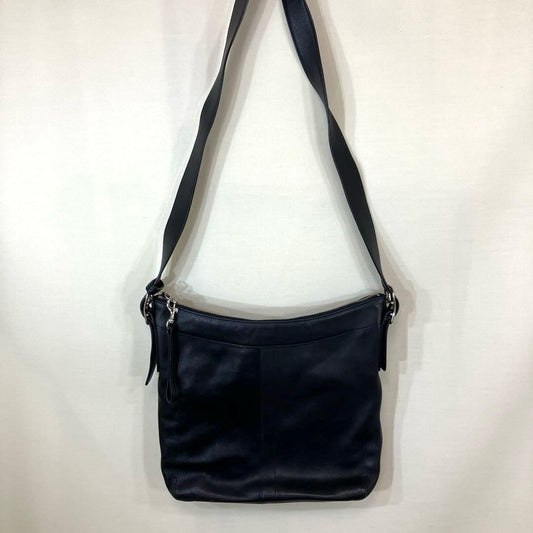 COACH 00s COACH Legacy Shoulder Bag, Old Coach Leather, Black #QYFNTJ