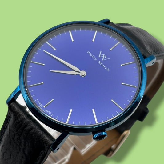 Wellymark Men's Watch, Waterproof, Quartz #QYAQCU