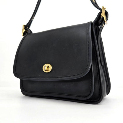 1190 COACH Rambler Turnlock Bag Black #QYGID1