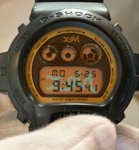 Collaboration G-SHOCK x-girl watch Star DW-6900 Triple Eye #QYKT1B