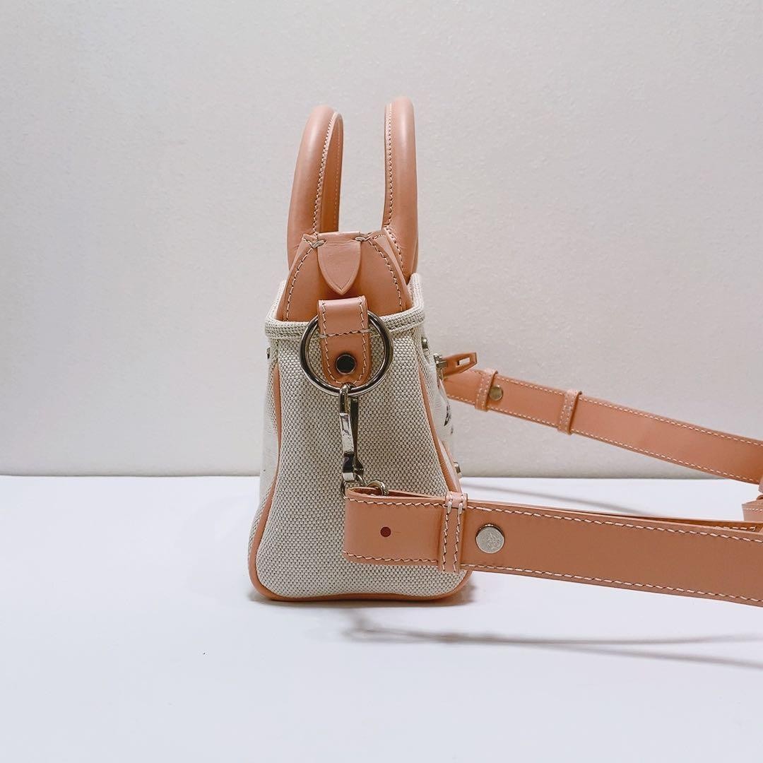 BALENCIAGA Mini Bag Beige Mini Handbag #QY1Q2U