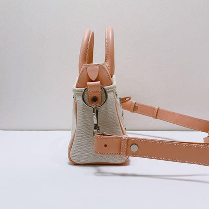 BALENCIAGA Mini Bag Beige Mini Handbag #QY1Q2U