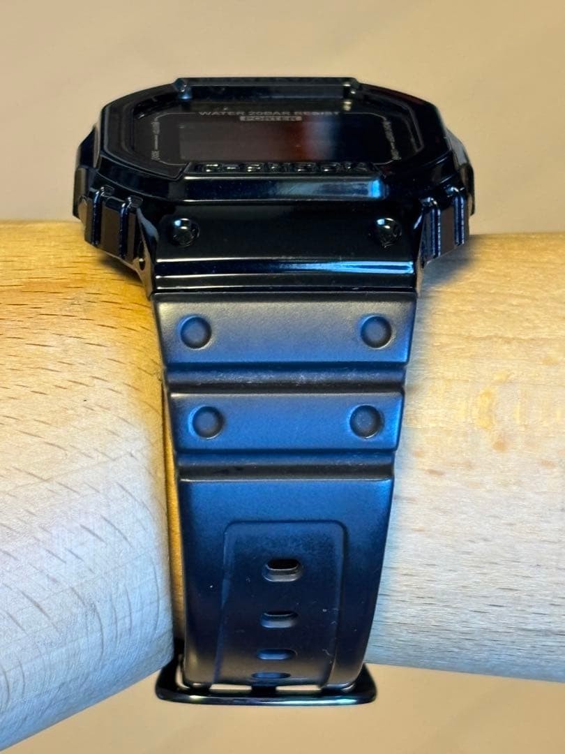 G-SHOCK x PORTER DW-5600VT Speed Black Ltd 1000 Reverse LCD #QY2DXX