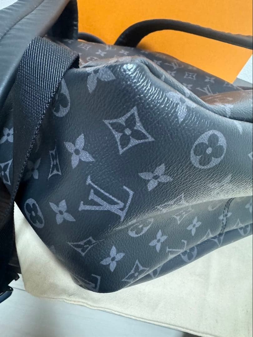 LOUIS VUITTON Apollo Backpack M43186 Monogram Eclipse Black #QYBLAT