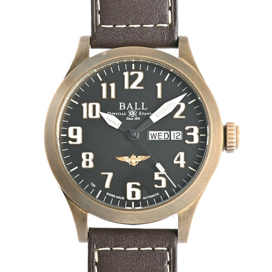 Ball Engineer 3 Marvelite Bronze Star Watch, Black, NM2186C-L4J-BK #QY6FN9