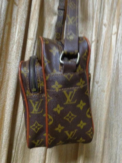 LOUIS VUITTON Monogram Nile Shoulder Bag Brown #QY5DAP