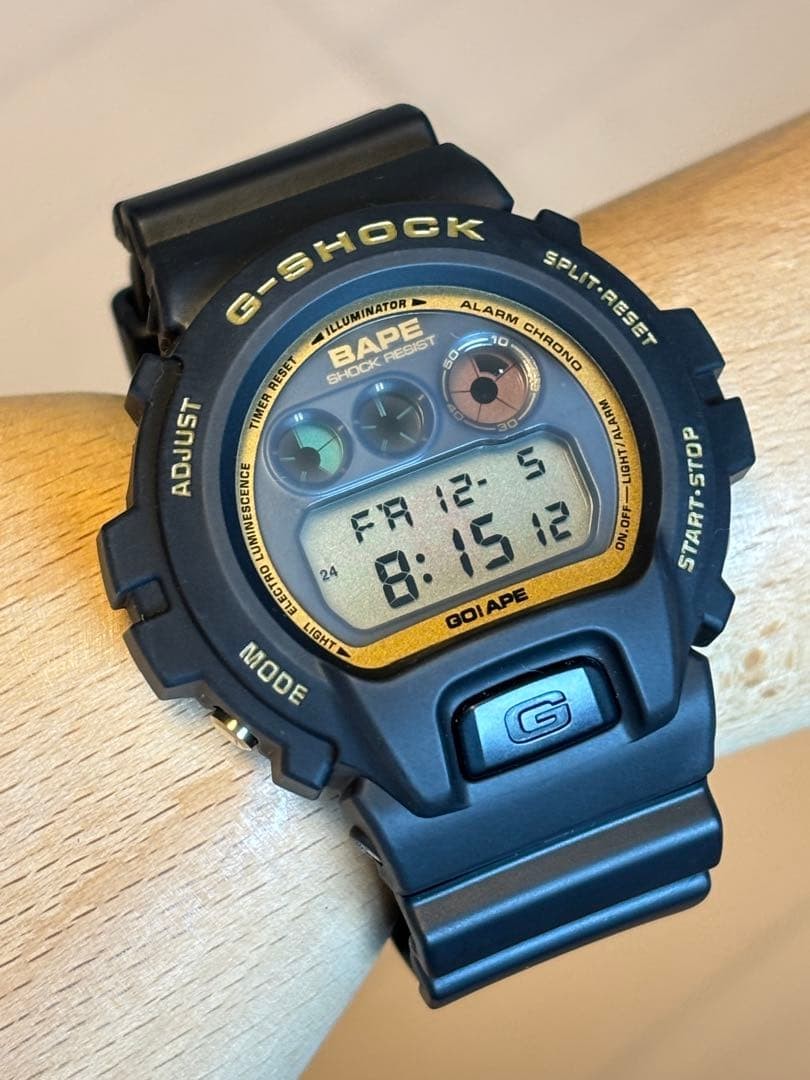 G-SHOCK x A Bathing Ape DW-6900 BAPE Collab Limited 2000 Vintage Watch #QYFOEV