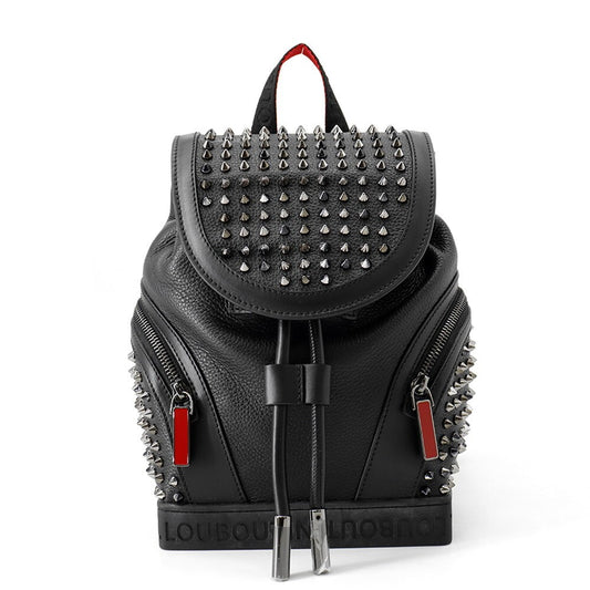 Christian Louboutin Explorer Funk Studded Backpack, Small, 3215038, Blac #QYAADZ