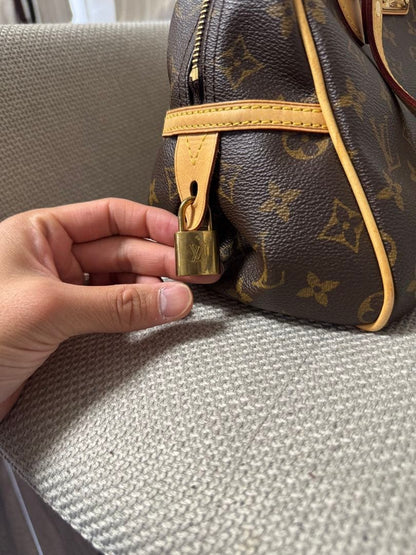 LOUIS VUITTON Monogram Handbag Monogram Canvas Women #QY61EZ