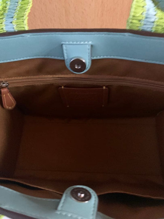 COACH Green Tote Bag #QY9HUH