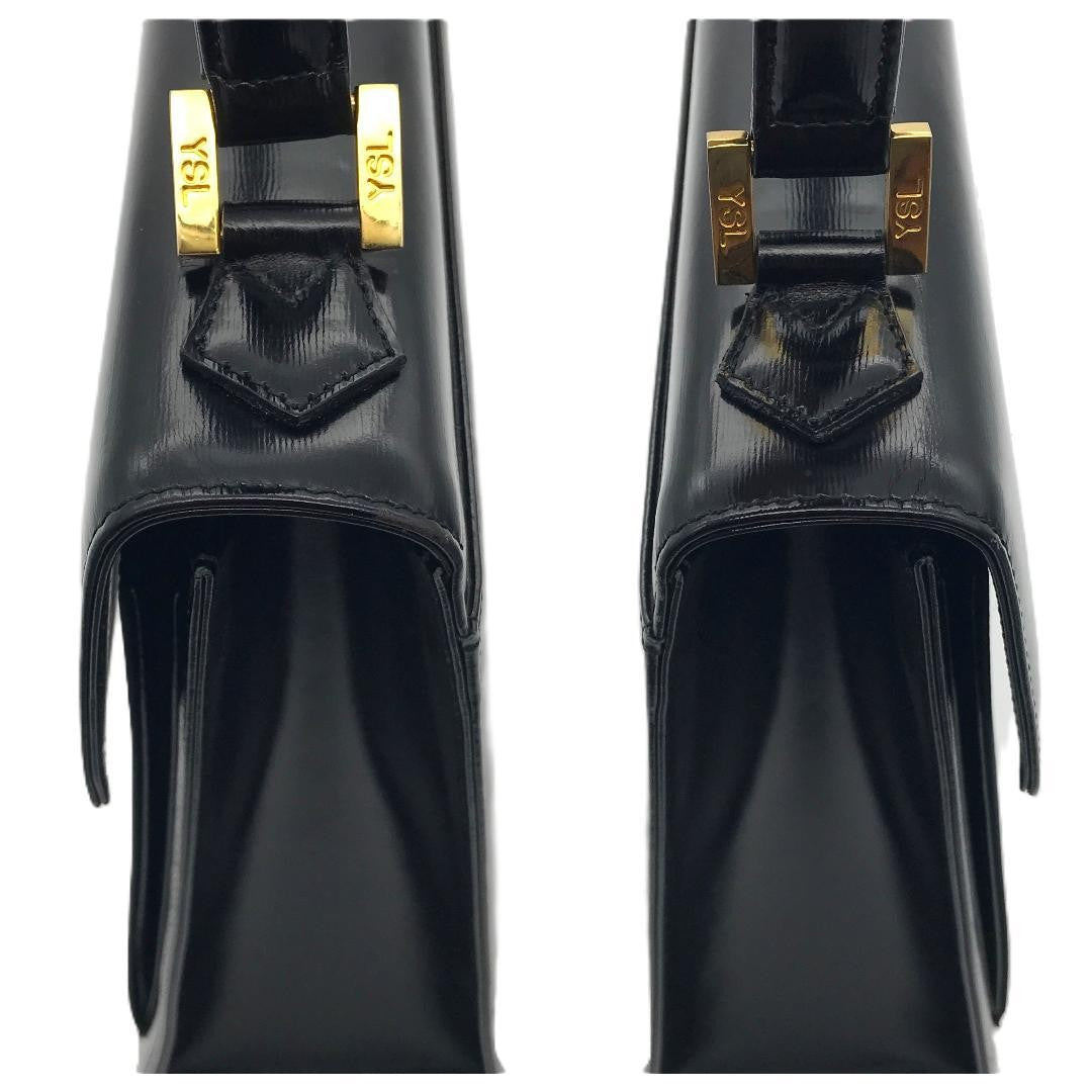 Yves Saint Laurent 2-way handbag, black #QYI105