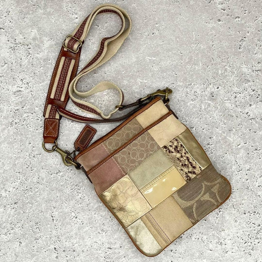 COACH Bag Patchwork Classic Y2K Shoulder #QY3NHY
