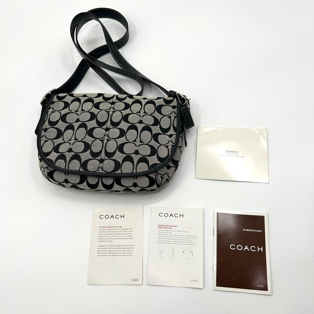 COACH 6842 Y2K archive Signature One-Shoulder Bag #QY1IEZ