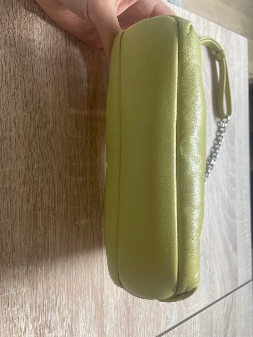Maison Margiela Glam Slam Bag Yellow Leather Tag Included Mint #QYDBZO