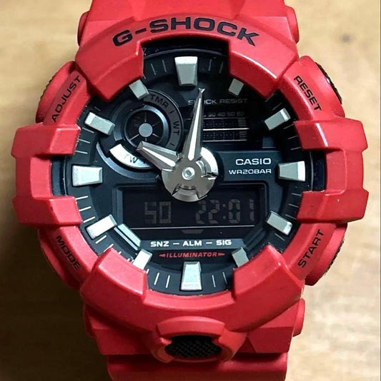 CASIO G-SHOCK GA-700 Coca-Cola Red Watch #QYAXL1