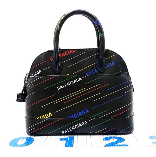 BALENCIAGA , leather, multi-color, dust bag, key, padlock, ST Black #QY1YA5