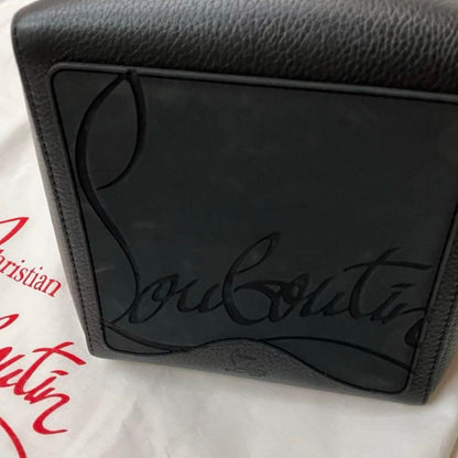 Christian Louboutin Black Tote Bag Used Mint #QYIV51