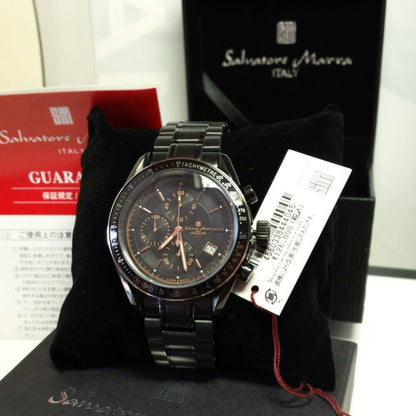 A cool and high-performance central chronograph watch #PF9OIU
