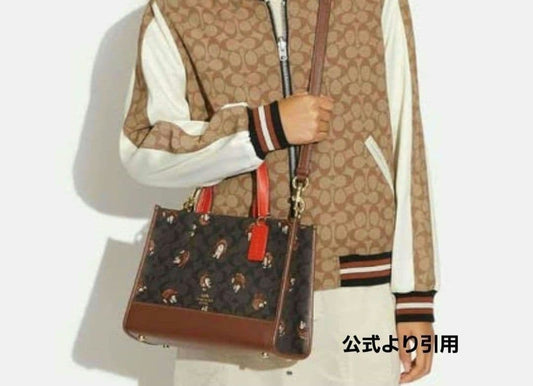 Coach Handbag, 2-Way Bag, Signature Hedgehog #QY0OTV