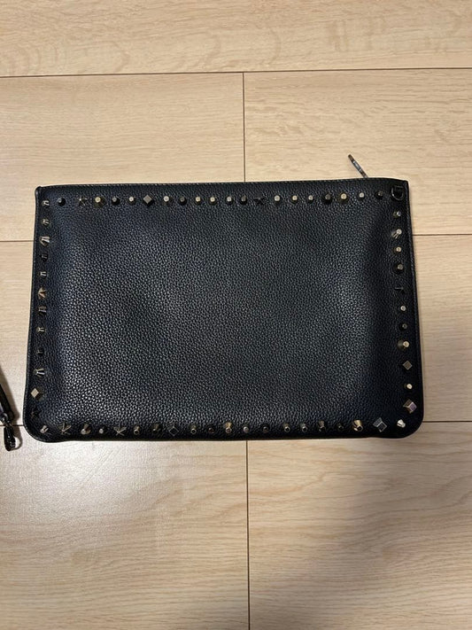 Christian Louboutin studded clutch bag #QYAI4U