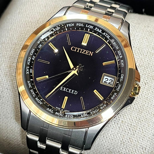 CITIZEN Exceed Tanabata motif Milky Way #QY7QEI