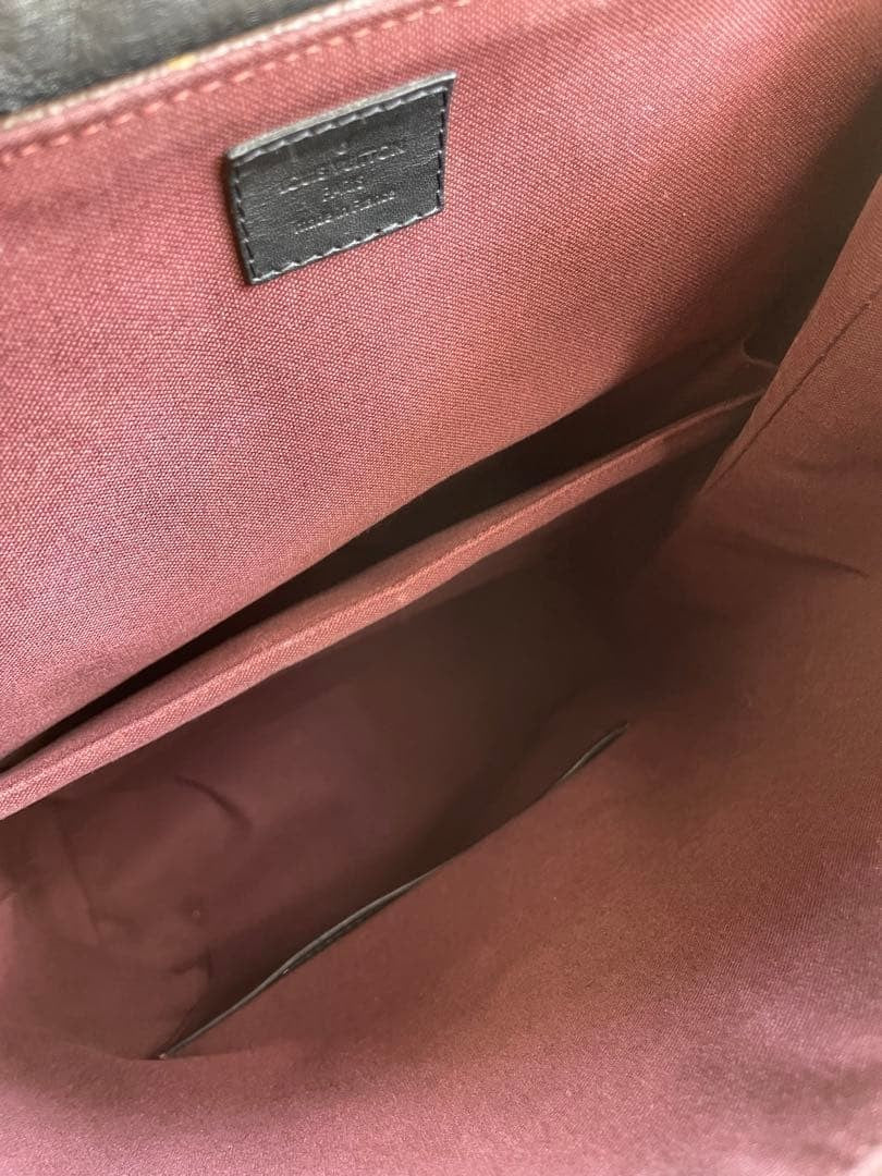 LOUIS VUITTON Parc Backpack Monogram Macassar Flap Buckle #QYKL19