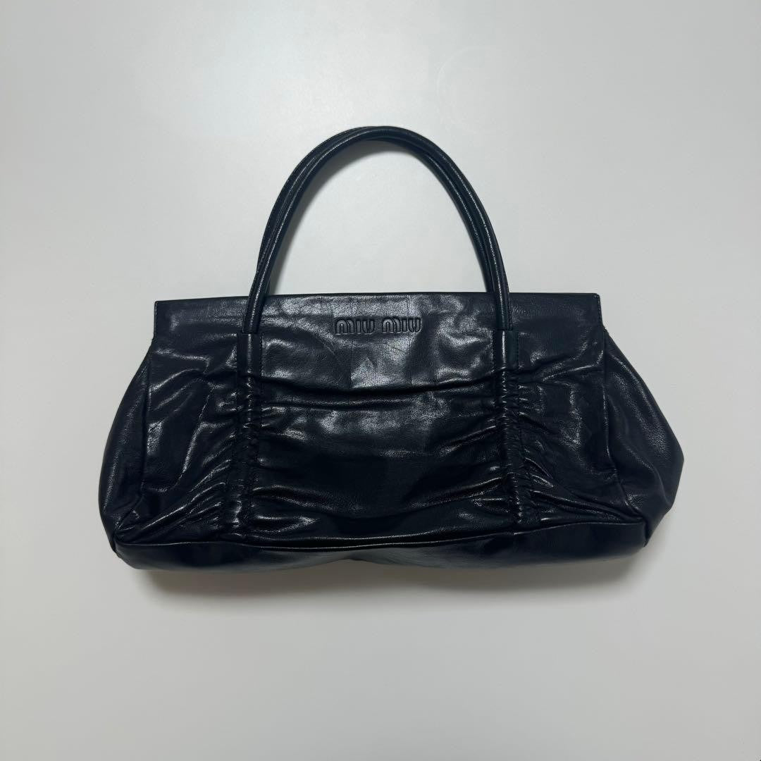 1990s miu miu archive leather handbag #QYCWKJ