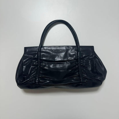 1990s miu miu archive leather handbag #QYCWKJ