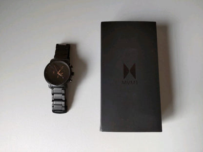 MVMT Chronograph D-MC01-BBRG Wristwatch #QY1BGG