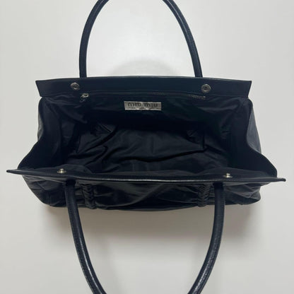 1990s miu miu archive leather handbag #QYCWKJ
