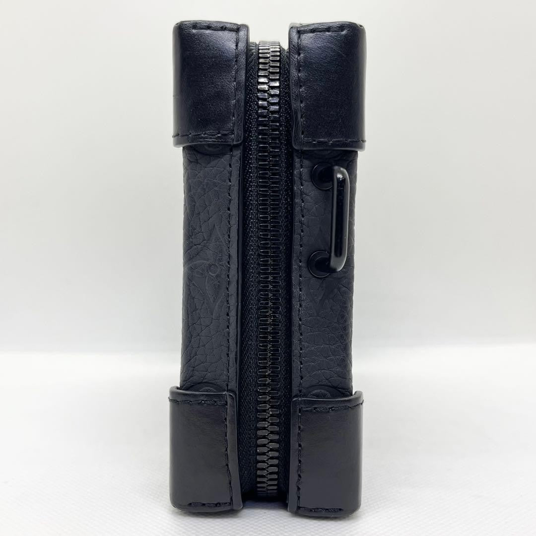 LOUIS VUITTON Trunk Wallet Bag Monogram Men's Black M80224 #QY0V5F