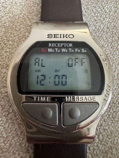 90s American Seiko Receptor digital watch #QYAAOG