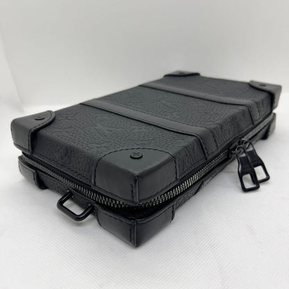 LOUIS VUITTON Trunk Wallet Bag Monogram Men's Black M80224 #QY0V5F