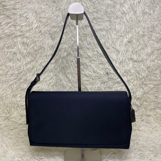 COACH One-Shoulder Bag, Formal Bag, Black #QY1AVU