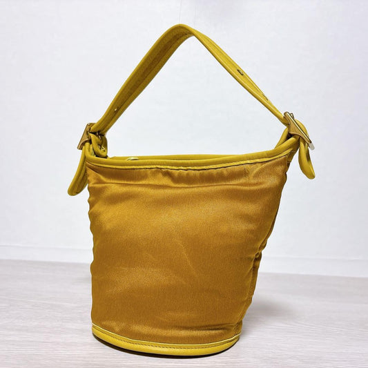 Coach Satin Maggy Duffle Bag Yellow Y2k #QY3P94