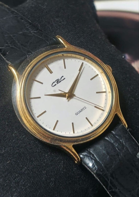 CASIO CBC Chubu-Nippon Broadcasting wristwatch (made by CASIO) #QYJ36D
