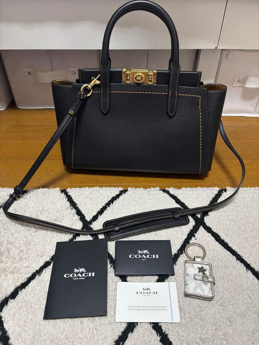 Coach 2-Way Handbag, Troop Carryall Leather #QYD4GZ