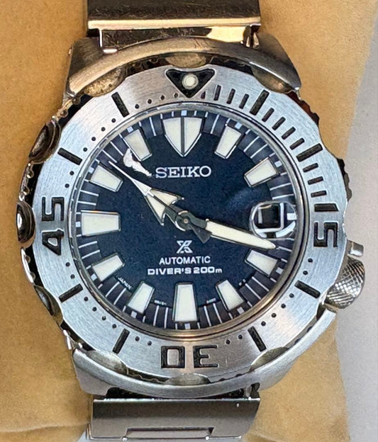 SEIKO PROSPEX Navy Monster SZSC003 6R15-02X0 #QY9NX7