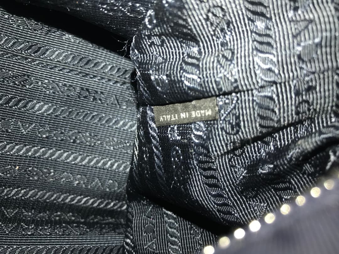 PRADA TESSUTO+VITELLO BALTICO TU bag #QYKD92